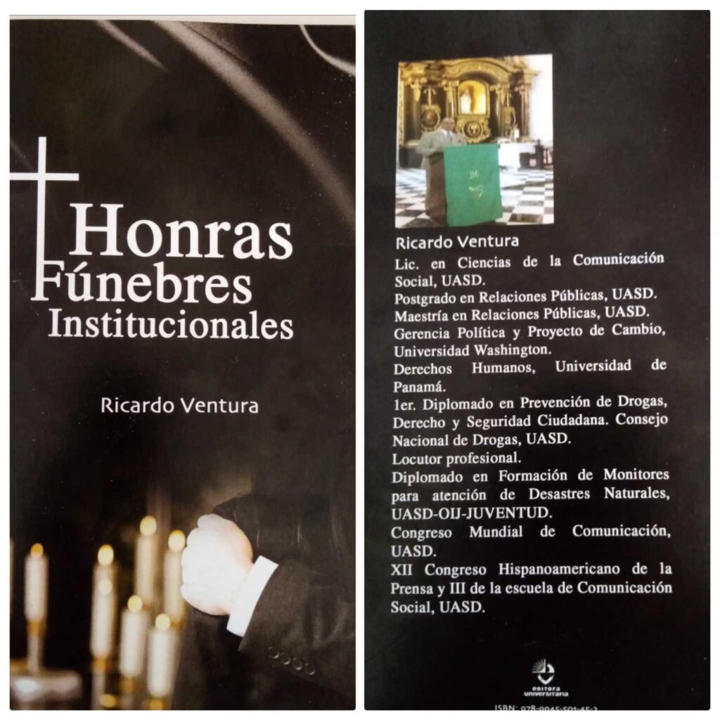 Facultad de Humanidades de la UASD pondrá en circulación libro Honras Fúnebres
