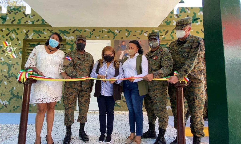 Inauguración Destacamento Militar Peralta ERD., Provincia Azua.