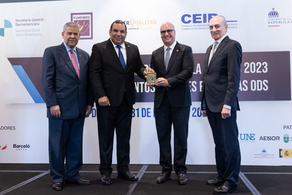 CNE recibe reconocimiento en el Premio Iberoamericano a la Calidad 2023