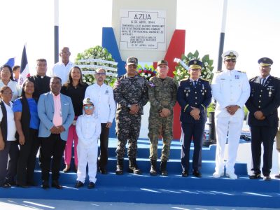 Gobernación de Azua, la Armada Dominicana y Efemérides Patrias conmemoran el 180 aniversario de la Batalla Naval de Tortuguero