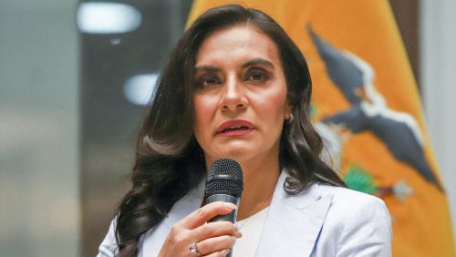Vicepresidenta ecuatoriana Verónica Abad enfrenta acusaciones por presunta infracción electoral